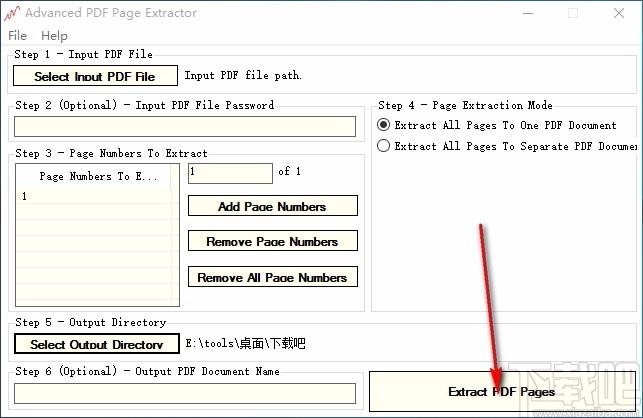 Advanced PDF Page Extractor,PDF页面提取,页面提取